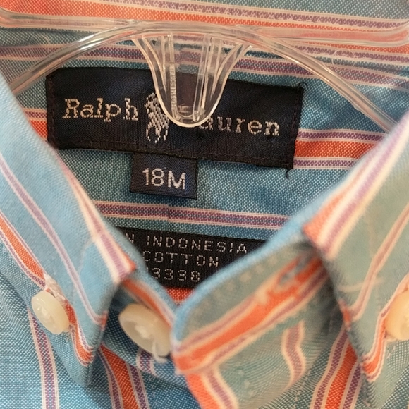Ralph Lauren striped button down dress shirt - Picture 4 of 5